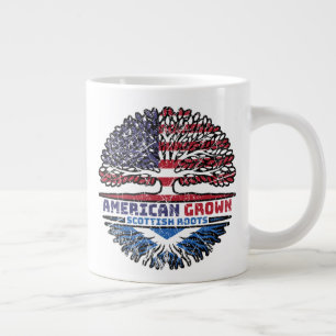 Scottish Scotland US American USA United States Large Coffee Mug