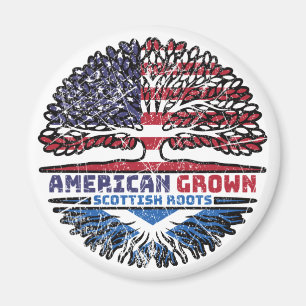 Scottish Scotland US American USA United States Magnet