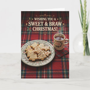 Scottish Shortbread Christmas Card