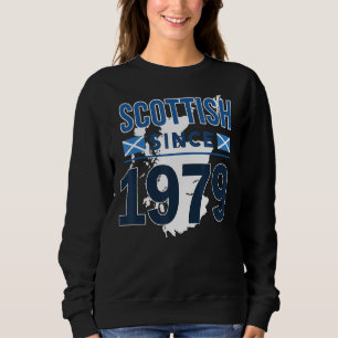 Scottish Since 1979 Rampant Lion Scotland Family H Sweatshirt