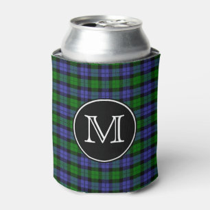Scottish tartan can cooler