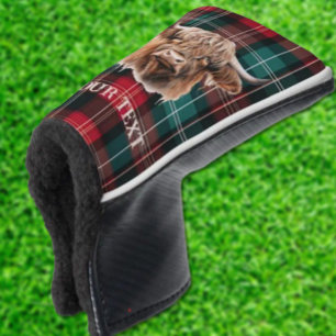 Scottish Tartan HIGHLANDER Golf Head Cover