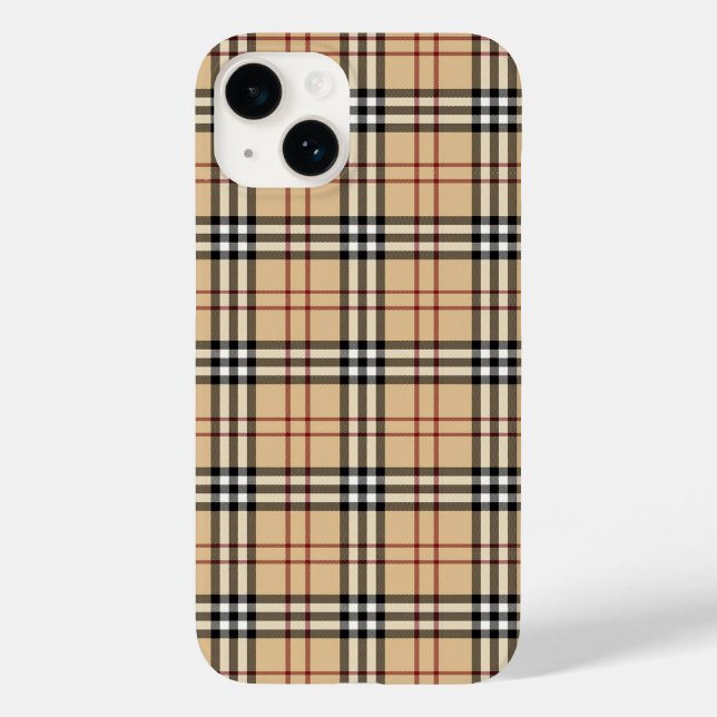 Scottish Tartan Pattern Case-Mate iPhone Case (Back)