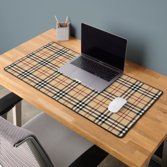 Scottish Tartan Pattern Desk Mat (Office 2)