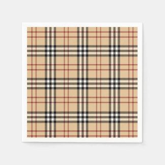 Scottish Tartan Pattern Napkin