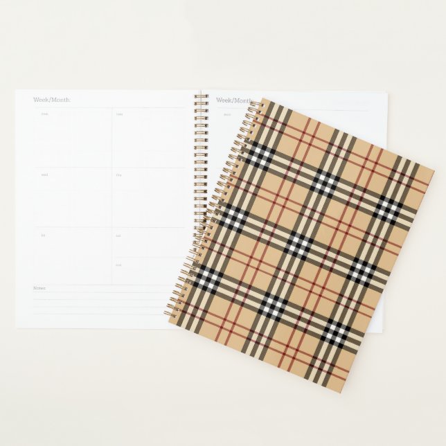 Scottish Tartan Pattern Planner (Display)