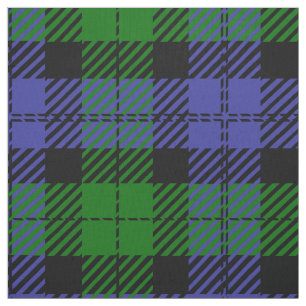 Scottish tartan plaid fabric