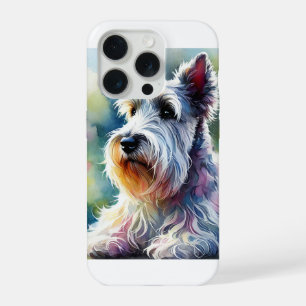 Scottish terrier 160924AREF141 - Watercolor iPhone 15 Pro Case