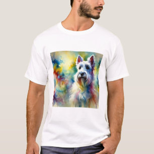 Scottish Terrier 300824AREF102 - Watercolor T-Shirt