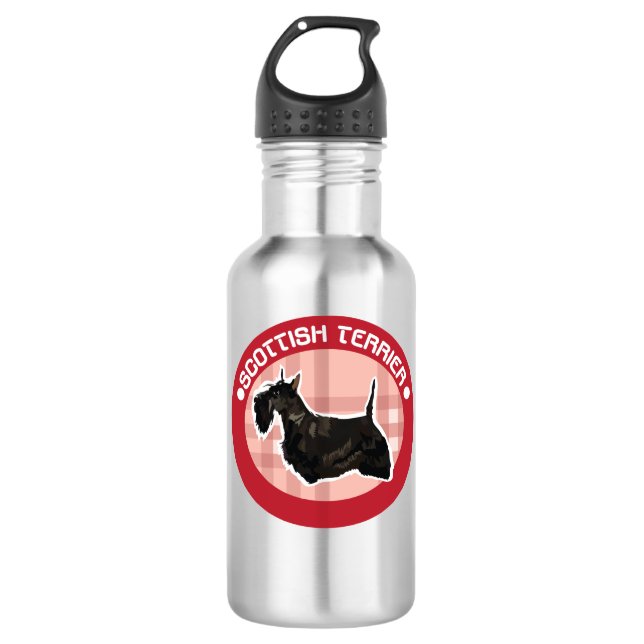 SCOTTISH TERRIER 710 ML WATER BOTTLE (Front)