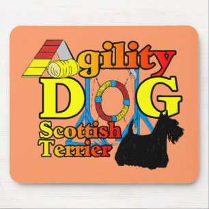 Scottish_Terrier_Agility Mouse Mat