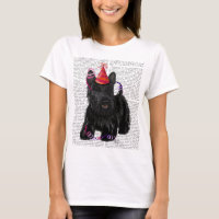 Scottish Terrier and Party Hat