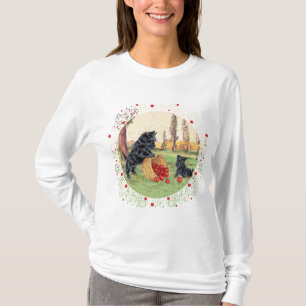 Scottish Terrier Apple Harvest T-Shirt