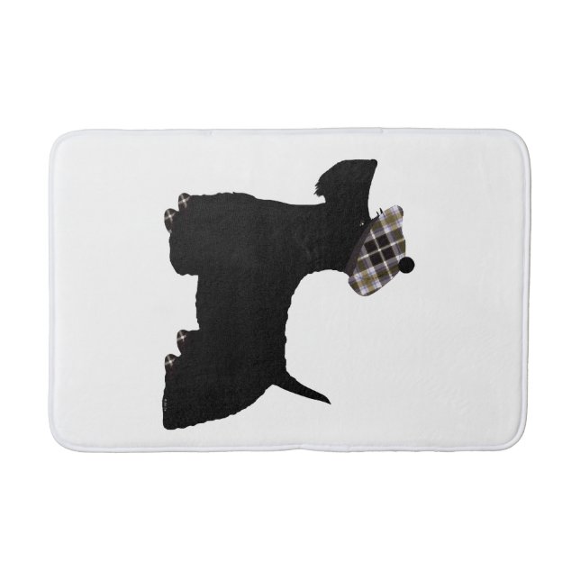 Scottish Terrier Bath Mat (Front)