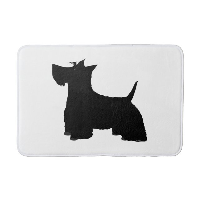 Scottish Terrier Bathmat (Front)