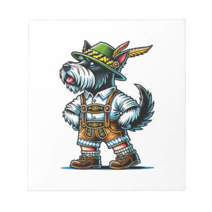 Scottish Terrier Bavaria Notepad