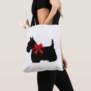 Scottish Terrier black, Celtic, Highland dog Tote Bag