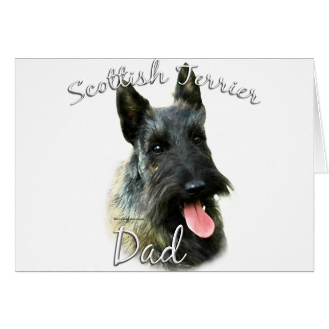 Scottish Terrier (brindle) Dad 2 (Front Horizontal)