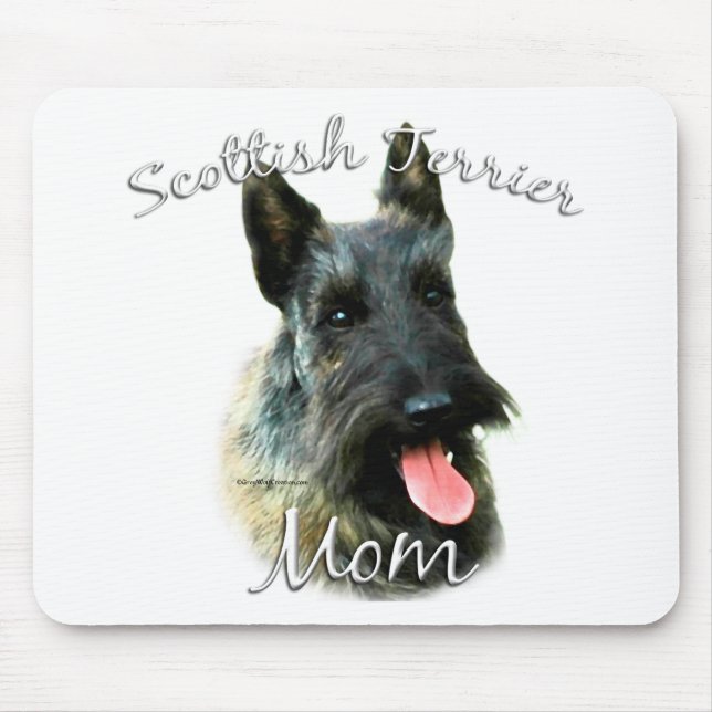 Scottish Terrier (brindle) Mum 2 Mouse Mat (Front)
