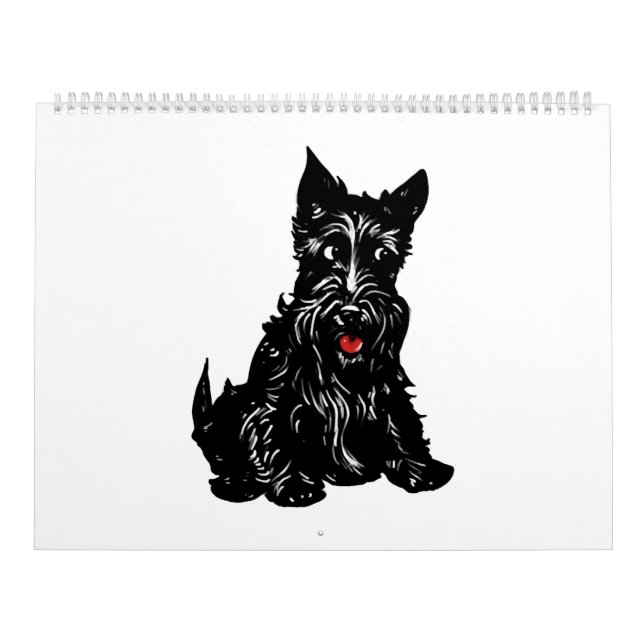 Scottish Terrier Calendar (Cover)