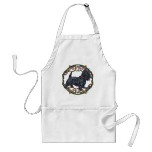 Scottish Terrier Celtic Knotwork Standard Apron