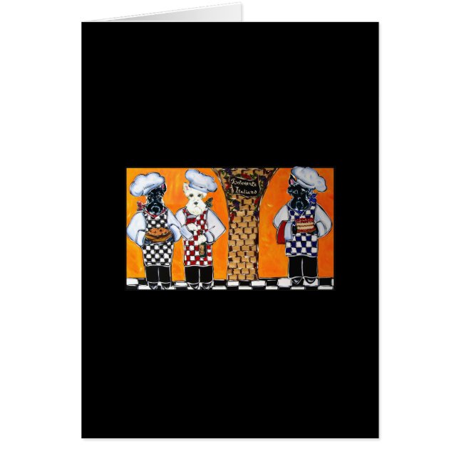 Scottish Terrier Chefs (Front)