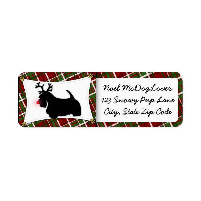 Scottish Terrier Christmas (Front)