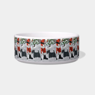 Scottish Terrier Christmas Bowl