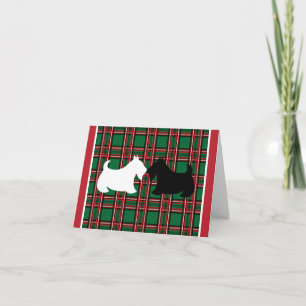 Scottish Terrier Christmas Card