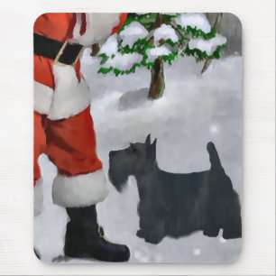 Scottish Terrier Christmas Gifts Mouse Mat