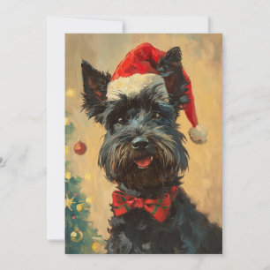 Scottish Terrier Christmas Holiday Card