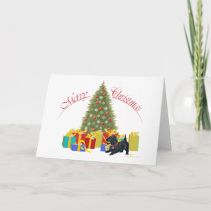 Scottish Terrier Christmas Holiday Card