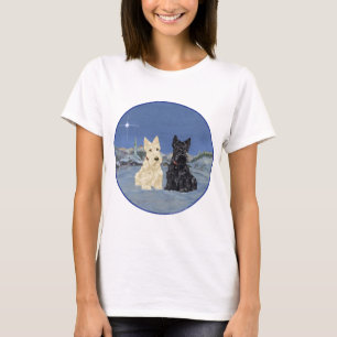 Scottish Terrier Christmas T-Shirt