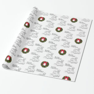 Scottish Terrier Christmas Wrapping Paper