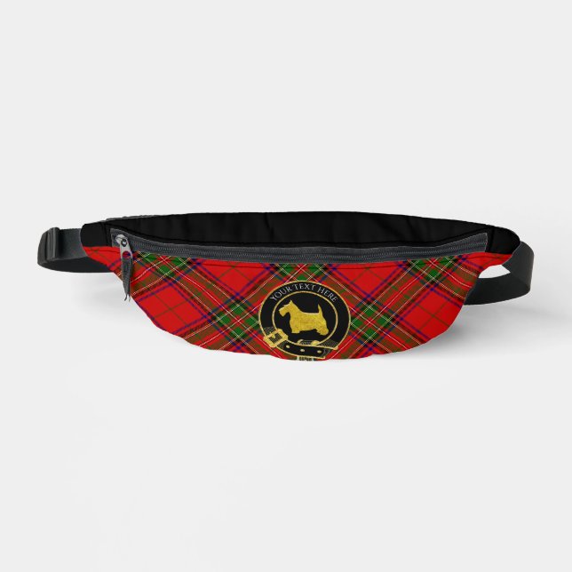 Scottish Terrier Clan Crest  Bum Bags (Front)