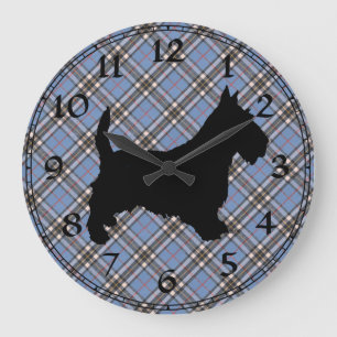 Scottish Terrier Clock