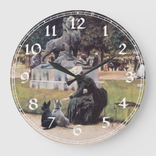 Scottish Terrier Clock