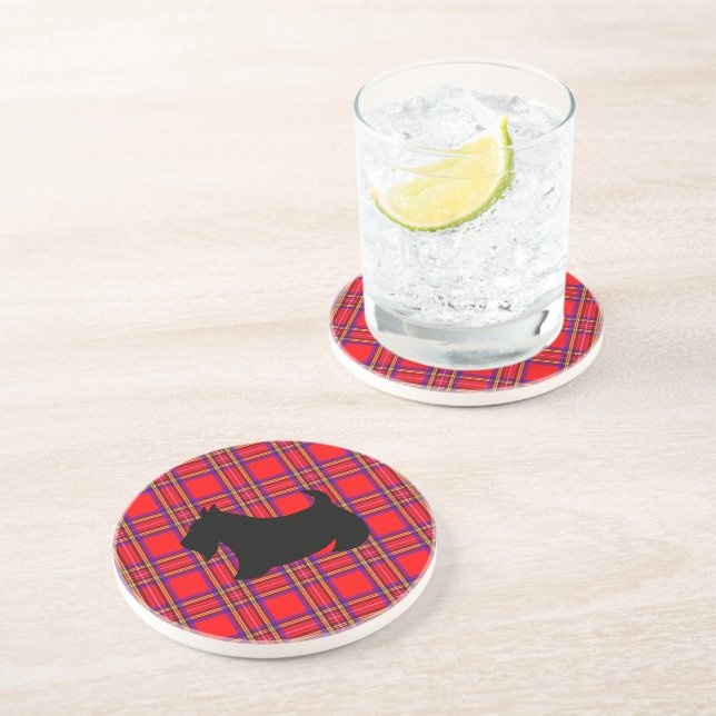Scottish Terrier Coaster (Side)