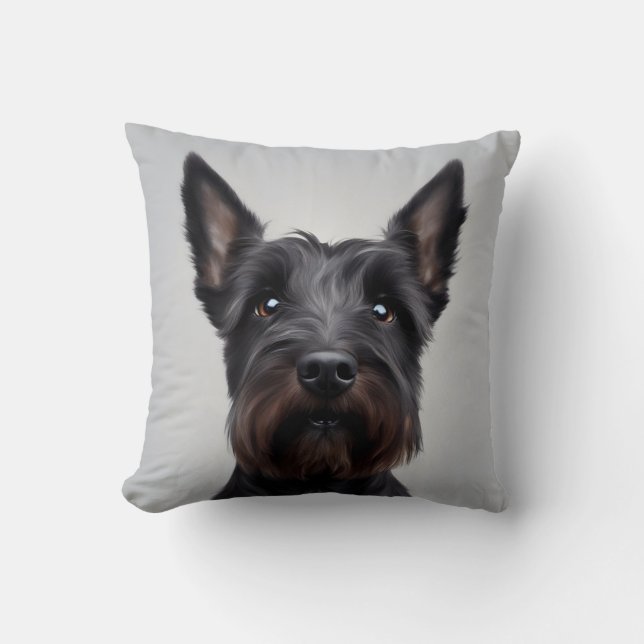 Scottish Terrier Cushion (Front)