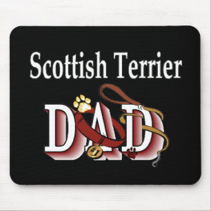 Scottish Terrier Dad Gifts Mouse Mat