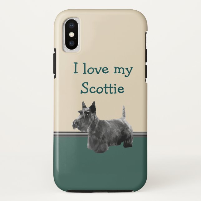 Scottish Terrier Dog Breed Case-Mate iPhone Case (Back)