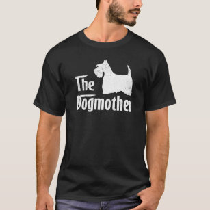 Scottish Terrier   Dog Mum Mother's Day T-Shirt