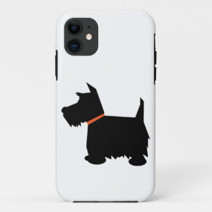 Scottish Terrier dog silhouette iphone 5 case