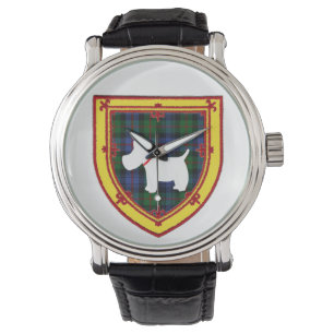 Scottish Terrier Emblem v5 Watch