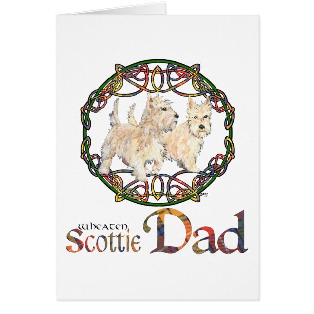 Scottish Terrier Father's Day (Front)