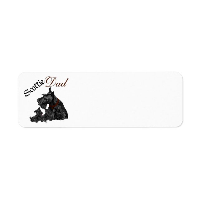 Scottish Terrier Father's Day (Front)