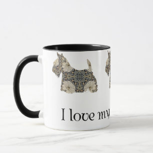 Scottish Terrier Fun Silhouette Mug