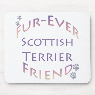 Scottish Terrier Furever Friend Mouse Mat