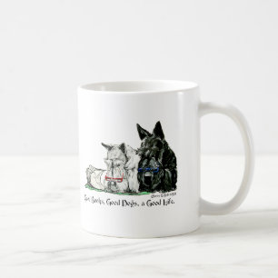 Scottish Terrier Good Life Coffee Mug