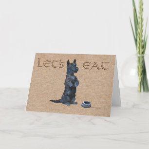 Scottish Terrier Greeting Card